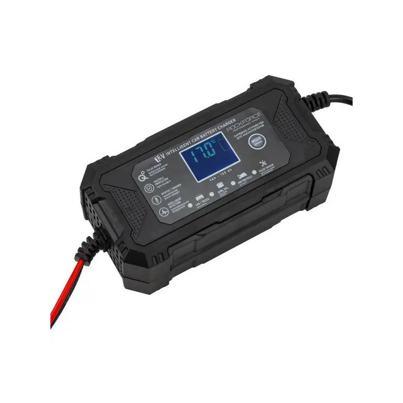 Prostownik samochodowy automatyczny Ładowarka akumulatora 12V 6A Rockforce