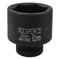 Nasadka udarowa głęboka 1" 62mm 6-kątna CrMo długa Rockforce