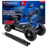 Podnośnik Hydrauliczny Samochodowy 2T 155-565 mm Punktowy Żaba Forsage