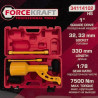Klucz przekładniowy planetarny do kół 330 mm 1:78 7500Nm nasadki 32 33mm FK