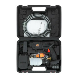 Myjka ciśnieniowa akumulatorowa 15 bar 3 tryby 21V do okien kostki 1500 mAh
