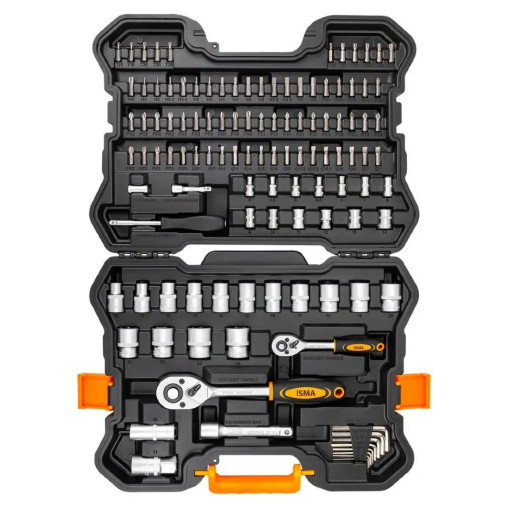 Zestaw narzędzi 1/4 1/2" 4-24 mm nasadek bitów 115 elementów