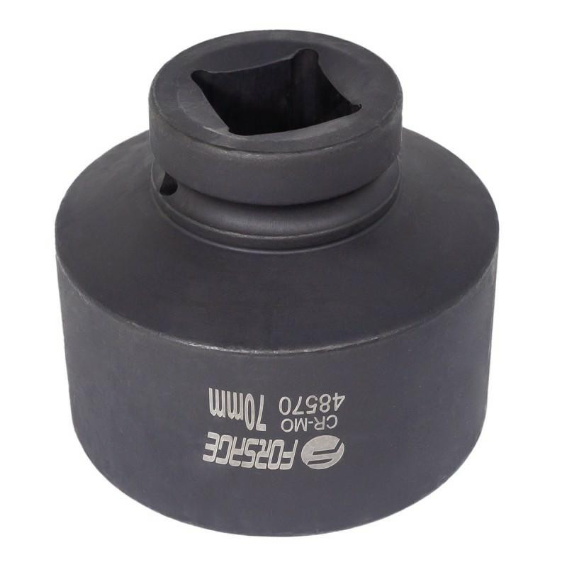 Nasadka udarowa 70 mm 1" 6-kątna Klucz nasadowy CrMo Forsage