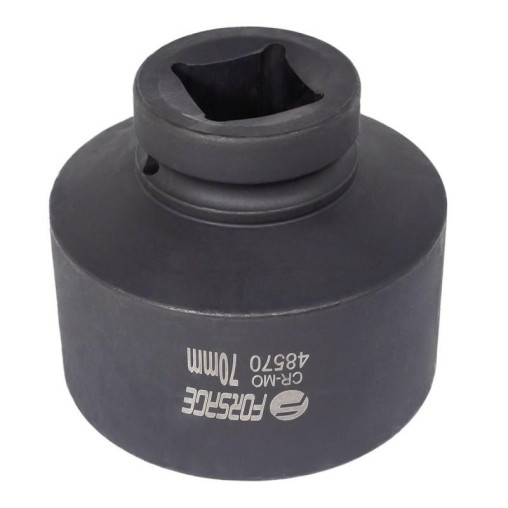 Nasadka udarowa 70 mm 1" 6-kątna Klucz nasadowy CrMo Forsage