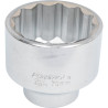 Nasadka 70mm 1" 12-kątna klucz nasadowy CrV Forsage