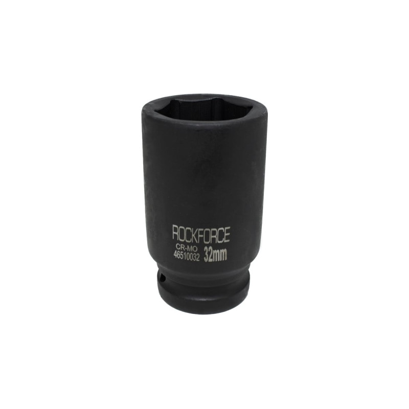 Detail produktu Hlboká rázová nástrčná hlavica 3/4" 32 mm dlhá 6-hranná CrMo Rockforce FS-784