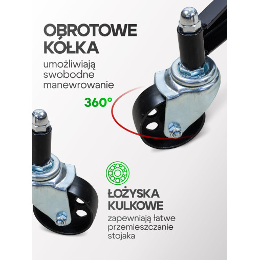 Podnośnik do skrzyń biegów 0.6T Hydrauliczny 112-188 cm z pedałem Rockforce