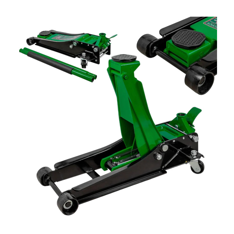 Podnośnik hydrauliczny niskoprofilowy 5T 95-560 mm samochodowy z pedałem