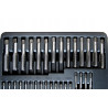Zestaw gwintowników i narzynek M2 - M18 110 el Rockforce