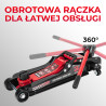 Podnośnik niskoprofilowy samochodowy 3T 85-380mm Hydrauliczny Żaba Punktowy