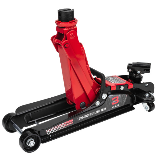 Podnośnik niskoprofilowy samochodowy 3T 85-380mm Hydrauliczny Żaba Punktowy