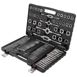 Zestaw gwintowników narzynek M2-M18 110 el HSS Forsage