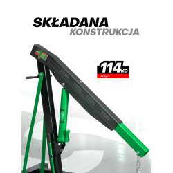 Żuraw warsztatowy Rockforce 3T Składany Podnośnik Silnika