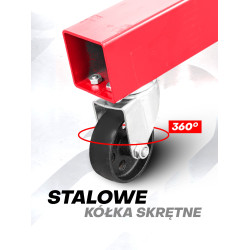 Żuraw warsztatowy hydrauliczny 2T składany podnosi do 206 cm Forcekraft