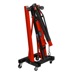 Żuraw warsztatowy hydrauliczny 2T składany podnosi do 206 cm Forcekraft