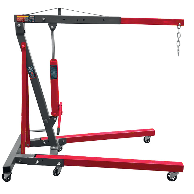 Żuraw warsztatowy hydrauliczny 2T składany podnosi do 206 cm Forcekraft