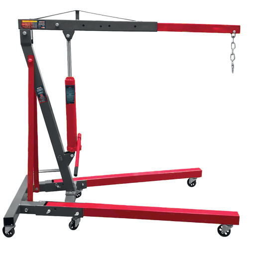 Żuraw warsztatowy hydrauliczny 2T składany podnosi do 206 cm Forcekraft