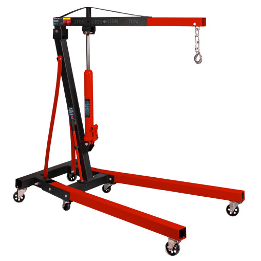 Żuraw warsztatowy hydrauliczny 2T składany podnosi do 206 cm Forcekraft