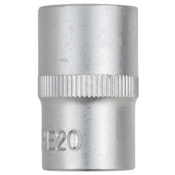 Zestaw 5 nasadek 1/2" profil E-Torx E12 E14 E16 E18 E20) na listwie Forsage