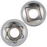 Zestaw 5 nasadek 1/2" profil E-Torx E12 E14 E16 E18 E20) na listwie Forsage