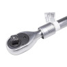 Grzechotka teleskopowa 1/2" 300-440 mm 72 zęby z rękojeścią gumową Forsage