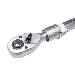Grzechotka teleskopowa 1/2" 300-440 mm 72 zęby z rękojeścią gumową Forsage
