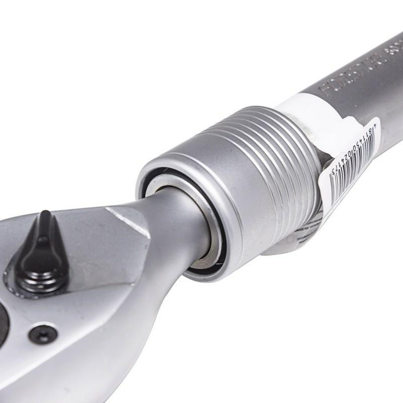 Grzechotka teleskopowa 1/2" 300-440 mm 72 zęby z rękojeścią gumową Forsage