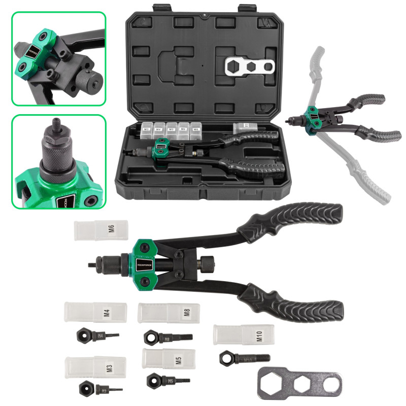 Nitownica do nitonakrętek wzmocniona M3-M10 320 mm Rockforce