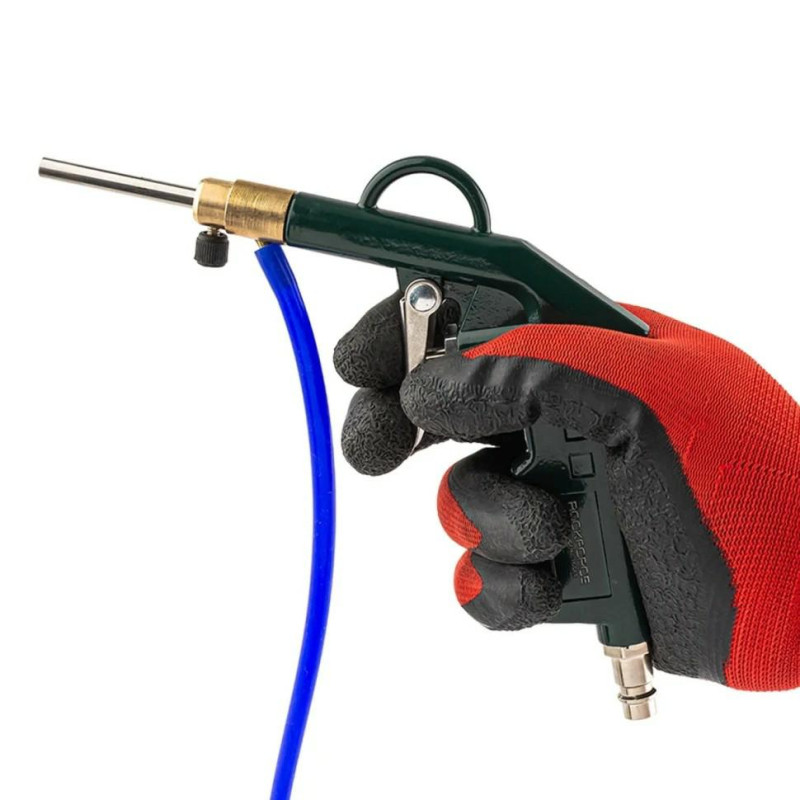 Pistolet pneumatyczny do piaskowania 4-8 bar ze zbiornikiem akcesoriami RF