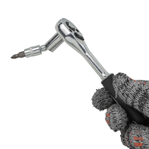Zestaw narzędzi 1/4" 4-14 mm 46 el. bity nasadki w walizce SIGMATOOL