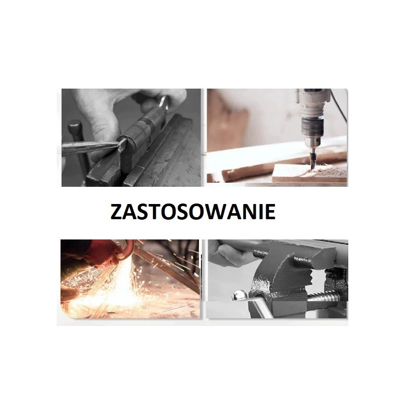 Imadło żeliwne z kowadłem 10" 250mm (S.G. Cast Iron)