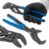 Szczypce nastawne 250mm 10"  crv regulacja przyciskowa