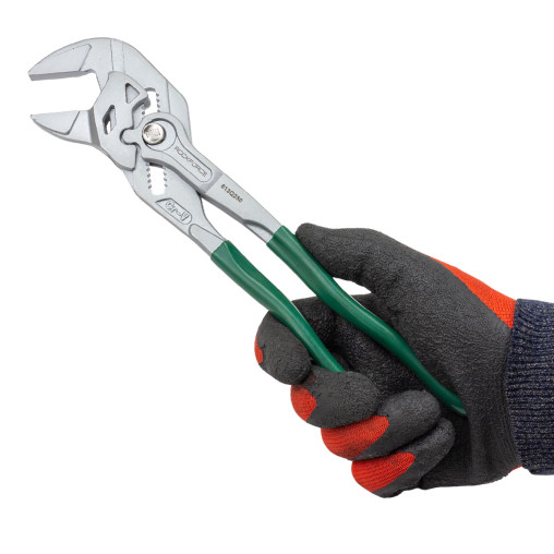 Szczypce nastawne 250mm 10"  crv regulacja przyciskowa