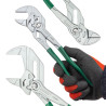 Szczypce nastawne 250mm 10"  crv regulacja przyciskowa