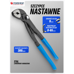 Szczypce nastawne 12" 300mm