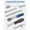 Zestaw narzędzi 51el. 1/4" (4-14mm) (6-kątnych) Forsage