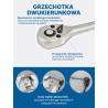 Zestaw narzędzi 51el. 1/4" (4-14mm) (6-kątnych) Forsage