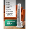 Termowentylator ceramiczny FORCEKRAFT 2200W grzejnik 22m2 timer pilot 75°