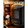 Grzejnik termowentylator grzałka ceramiczna 1800W 4 TRYBY farelka z pilotem