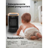 Grzejnik termowentylator grzałka ceramiczna 1800W 4 TRYBY farelka z pilotem
