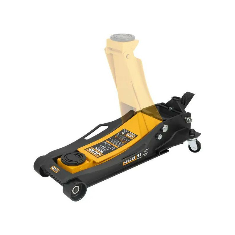 Podnośnik hydrauliczny 4t niskoprofilowy (h min 96mm, h max 595mm) z pedałem