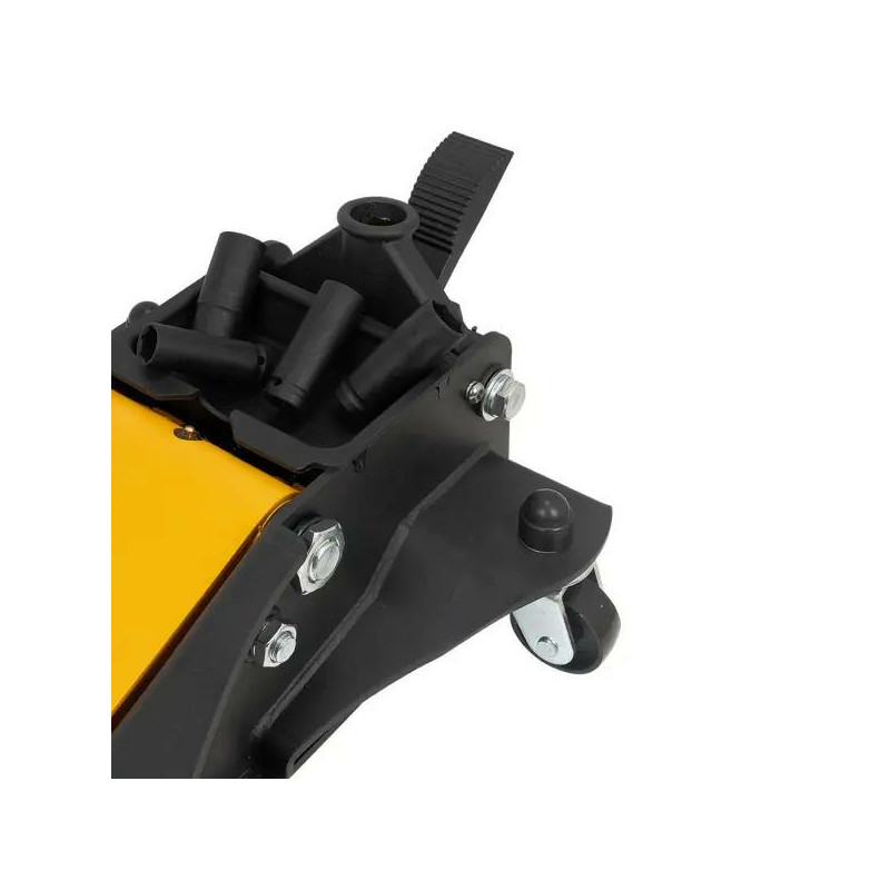 Podnośnik hydrauliczny 4t niskoprofilowy (h min 96mm, h max 595mm) z pedałem