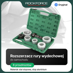 Zestaw do rozpierania rur wydechowych 7el.