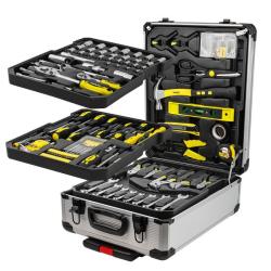 Zestaw narzędzi 246el. 1/4" i 1/2" (4-21mm) (6-kątnych) w walizce na kółkach