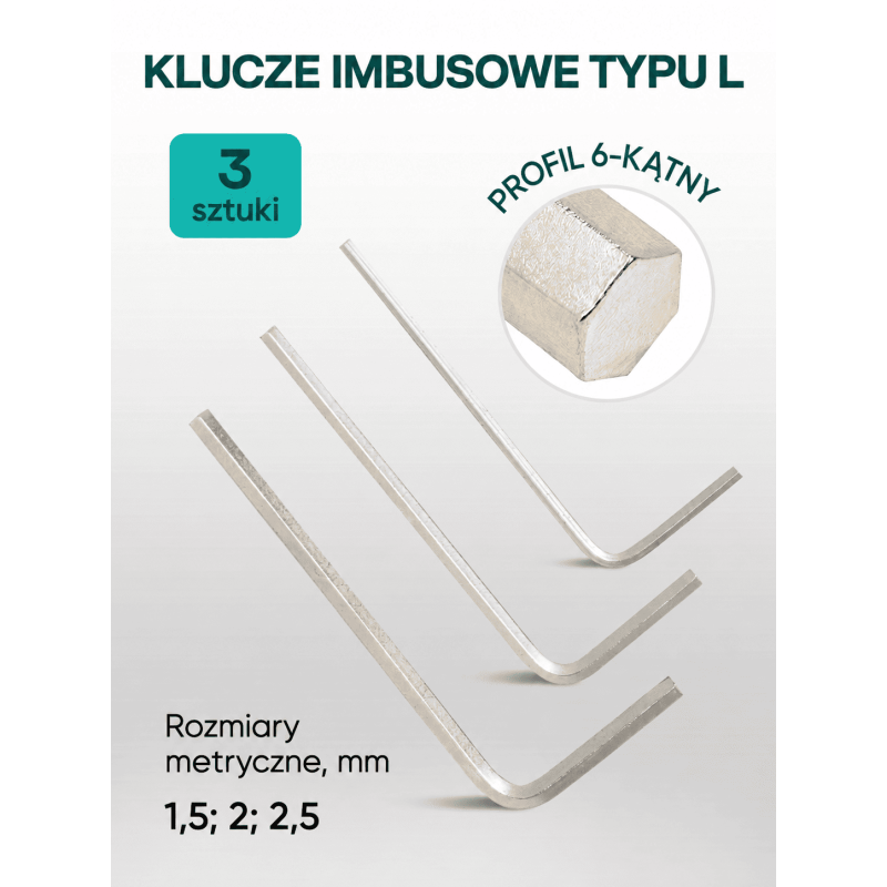 Zestaw kluczy nasadowych 1/4" 46el. (6-kątnych) (4-14mm)