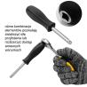 Zestaw narzędzi 216el. 1/4", 3/8", 1/2" (6-kątnych)