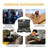Zestaw narzędzi 216el. 1/4", 3/8", 1/2" (6-kątnych)
