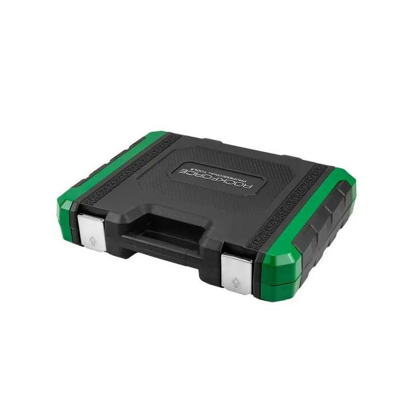 Zestaw narzędzi nasadowych Rockforce 114 el. 1/4" i 1/2" z grzechotkami teleskopowymi