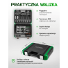 Zestaw narzędzi nasadowych Rockforce 114 el. 1/4" i 1/2" z grzechotkami teleskopowymi