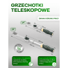 Zestaw narzędzi nasadowych Rockforce 114 el. 1/4" i 1/2" z grzechotkami teleskopowymi